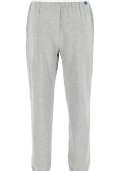 Calvin Klein CK ONE Lounge jogger, heren lounge joggingbroek lang, middeldik, grijs melange