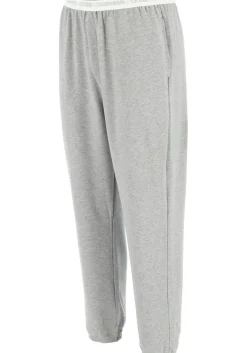 Calvin Klein CK ONE Lounge jogger, heren lounge joggingbroek lang, middeldik, grijs melange