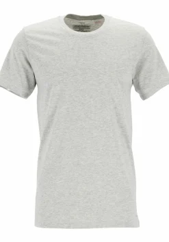 Calvin Klein Cotton Classics crew neck T-shirt (3-pack), heren T-shirts O-hals, zwart, wit en grijs