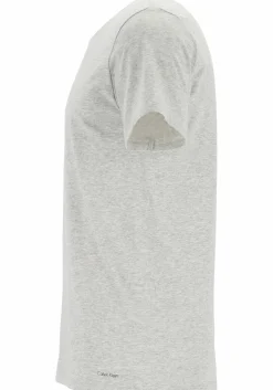 Calvin Klein Cotton Classics crew neck T-shirt (3-pack), heren T-shirts O-hals, zwart, wit en grijs