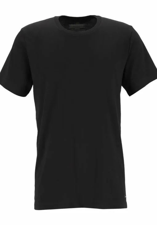 Calvin Klein Cotton Classics crew neck T-shirt (3-pack), heren T-shirts O-hals, zwart, wit en grijs