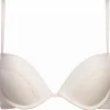 Calvin Klein dames Flirty push up plunge bra, beugel BH, roze