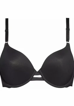 Calvin Klein dames Invisible T-shirt bra, beugel BH, zwart