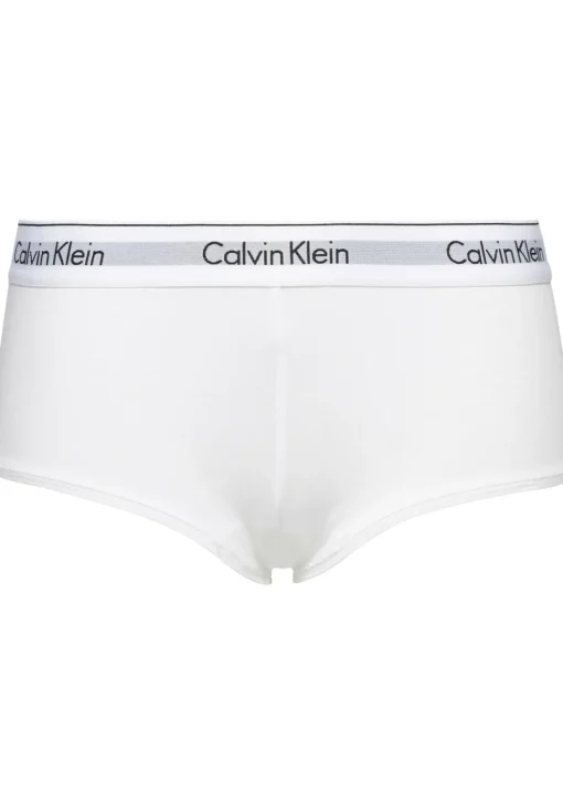 Calvin Klein dames Modern Cotton hipster slip, boyshort, wit