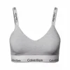 Calvin Klein dames Modern Cotton lightly lined bralette, bralette, grijs