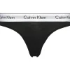Calvin Klein dames Modern Cotton string, zwart