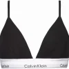 Calvin Klein dames Modern Cotton triangel bra, triangel BH, zwart