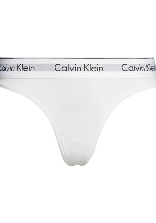 Calvin Klein dames Modern Cotton string, wit