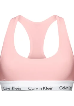 Calvin Klein dames Modern Cotton bralette top, ongevoerd, licht roze