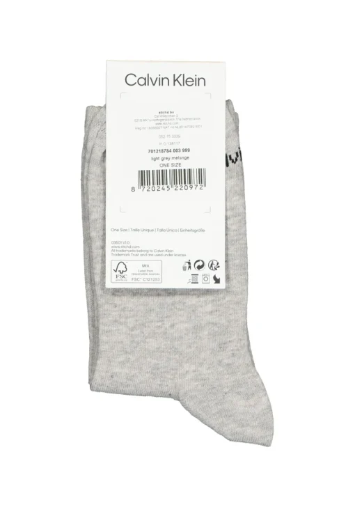 Calvin Klein damessokken Keira (1-pack), korte sokken, grijs