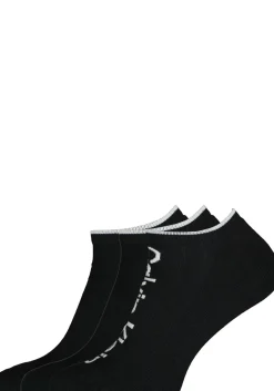Calvin Klein herensokken Grant (3-pack), onzichtbare lage sportsokken, zwart