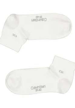 Calvin Klein herensokken Simon (2-pack), hoge enkelsokken, wit
