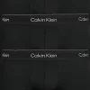 Calvin Klein Icon Cotton Stretch Low Rise trunks (3-pack), lage heren boxers kort, zwart