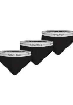Calvin Klein Icon Cotton Stretch Hipster briefs (3-pack), heren slips, zwart