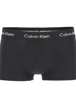 Calvin Klein low rise trunks (3-pack), lage heren boxers kort, zwart, grijs en logoprint