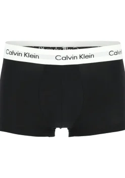 Calvin Klein low rise trunks (3-pack), lage heren boxers kort, zwart, grijs en wit