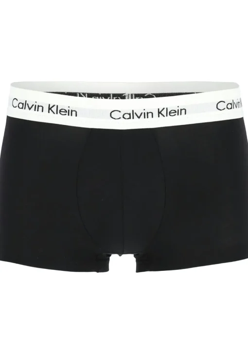Calvin Klein low rise trunks (3-pack), lage heren boxers kort, zwart, grijs en wit