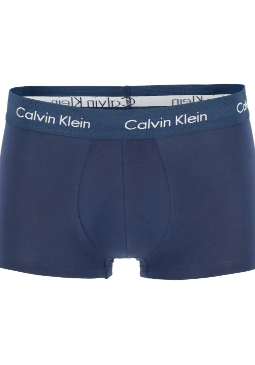 Calvin Klein low rise trunks (3-pack), lage heren boxers kort, kobalt, navy en zwart