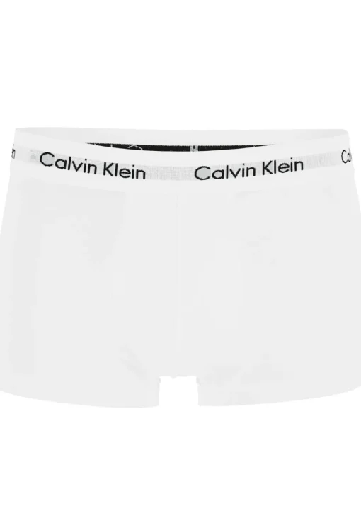 Calvin Klein low rise trunks (3-pack), lage heren boxers kort, zwart, grijs en wit