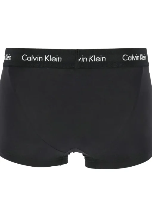 Calvin Klein low rise trunks (3-pack), lage heren boxers kort, kobalt, navy en zwart