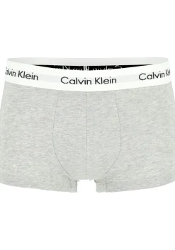 Calvin Klein low rise trunks (3-pack), lage heren boxers kort, zwart, grijs en wit