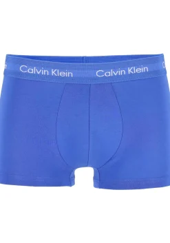 Calvin Klein low rise trunks (3-pack), lage heren boxers kort, kobalt, navy en zwart