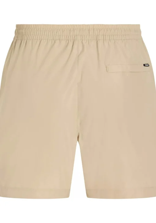 Calvin Klein Medium Drawstring swimshort, heren zwembroek, beige