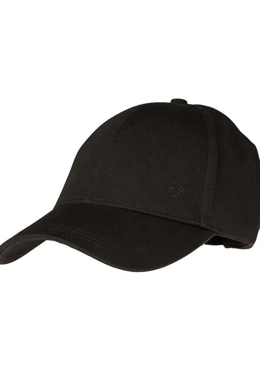 Calvin Klein pet met logo, zwart