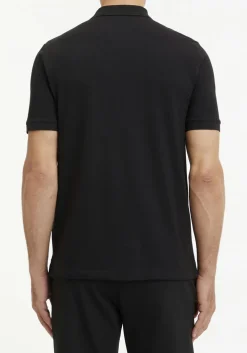Calvin Klein Stretch Pique Slim Polo, zwart