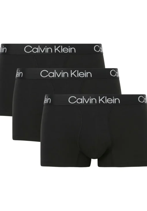 Calvin Klein Trunk (3-pack), heren boxers normale lengte, zwart
