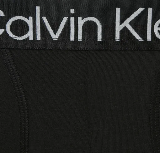 Calvin Klein Trunk (3-pack), heren boxers normale lengte, zwart