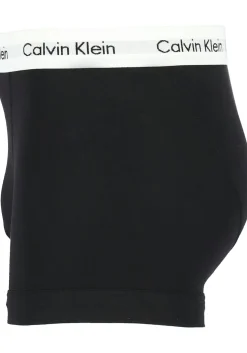 Calvin Klein trunks (3-pack), heren boxers normale lengte, zwart, grijs en wit