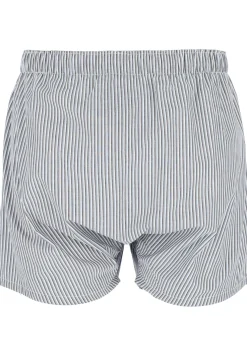 Calvin Klein Woven Boxers (3-pack), wijde heren boxershorts katoen, blauw gestreept en geruit