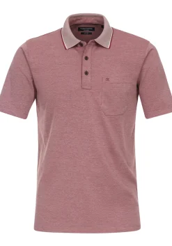 CASA MODA comfort fit heren polo, rood
