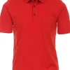 CASA MODA comfort fit heren polo, rood