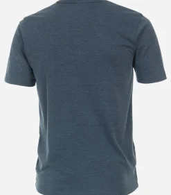 CASA MODA comfort fit heren T-shirt, blauw