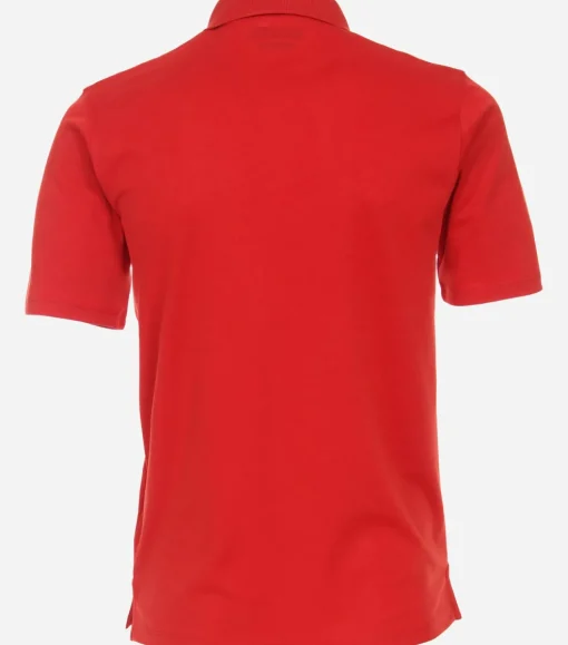 CASA MODA comfort fit heren polo, rood