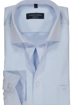 CASA MODA comfort fit overhemd, lichtblauw twill