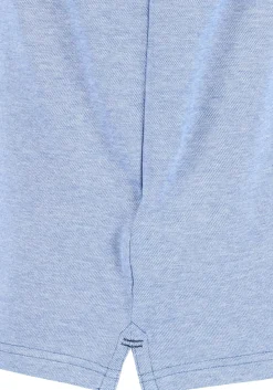 CASA MODA comfort fit poloshirt, stretch, blauw melange
