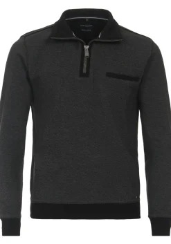 CASA MODA comfort fit schipperstrui, grijs melange