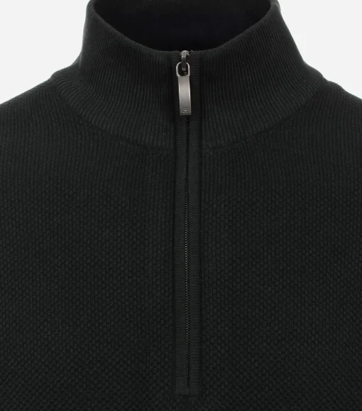 CASA MODA comfort fit schipperstrui, donkergroen