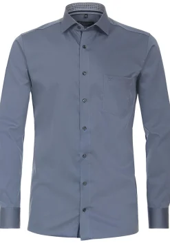 CASA MODA modern fit overhemd, twill, blauw