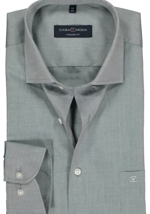 CASA MODA modern fit overhemd, grijs