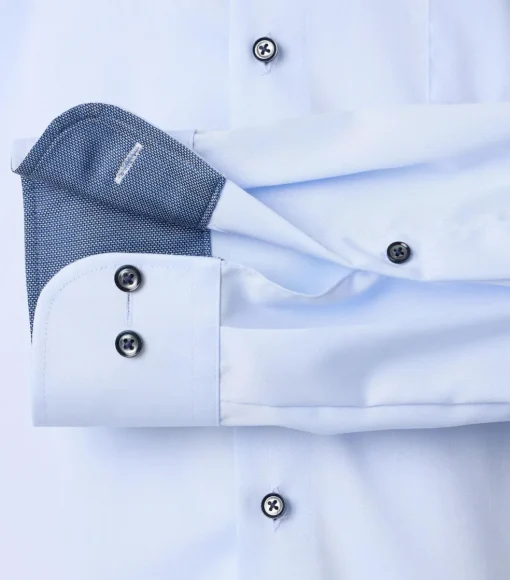 CASA MODA modern fit overhemd, twill, blauw