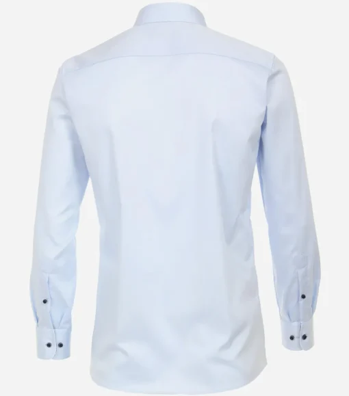 CASA MODA modern fit overhemd, twill, blauw