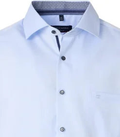 CASA MODA modern fit overhemd, twill, blauw