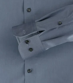 CASA MODA modern fit overhemd, twill, blauw