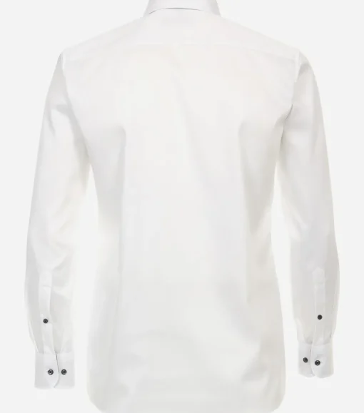 CASA MODA modern fit overhemd, twill, wit