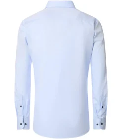 CASA MODA modern fit overhemd, twill, blauw