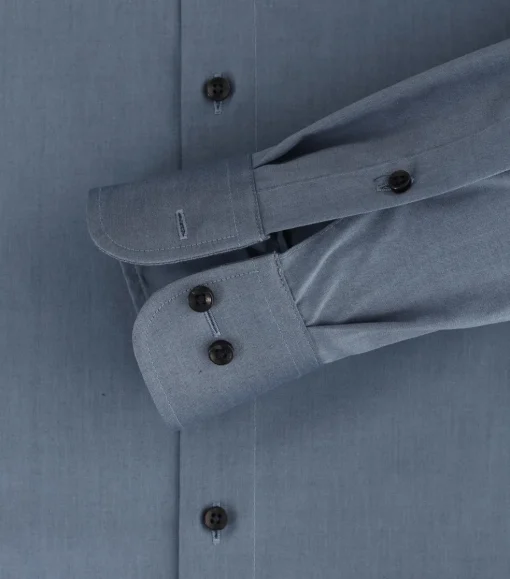 CASA MODA modern fit overhemd, popeline, blauw